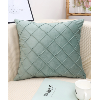 Plaid Design Cushion Cover Without Filler